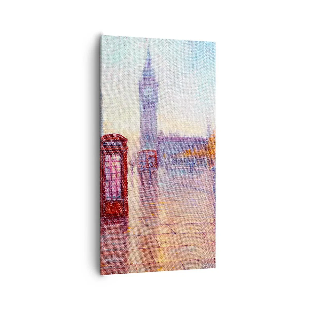 Quadro em tela - Um dia de outono em Londres - 65x120 cm