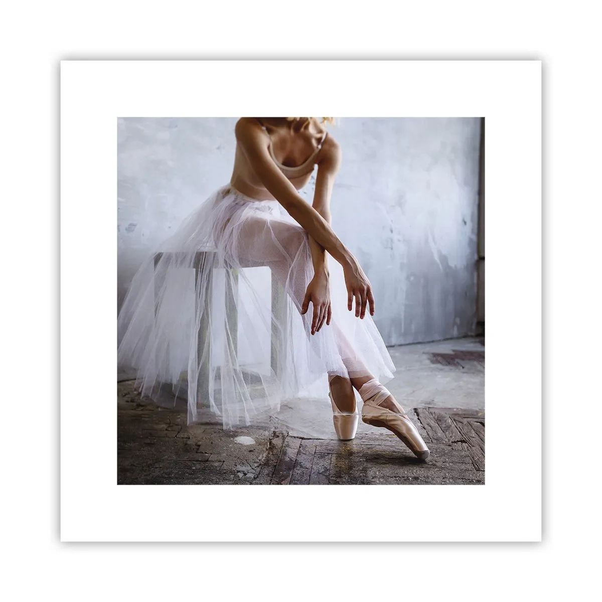 Pôster - Antes das luzes da ribalta ascenderem - 30x30 cm