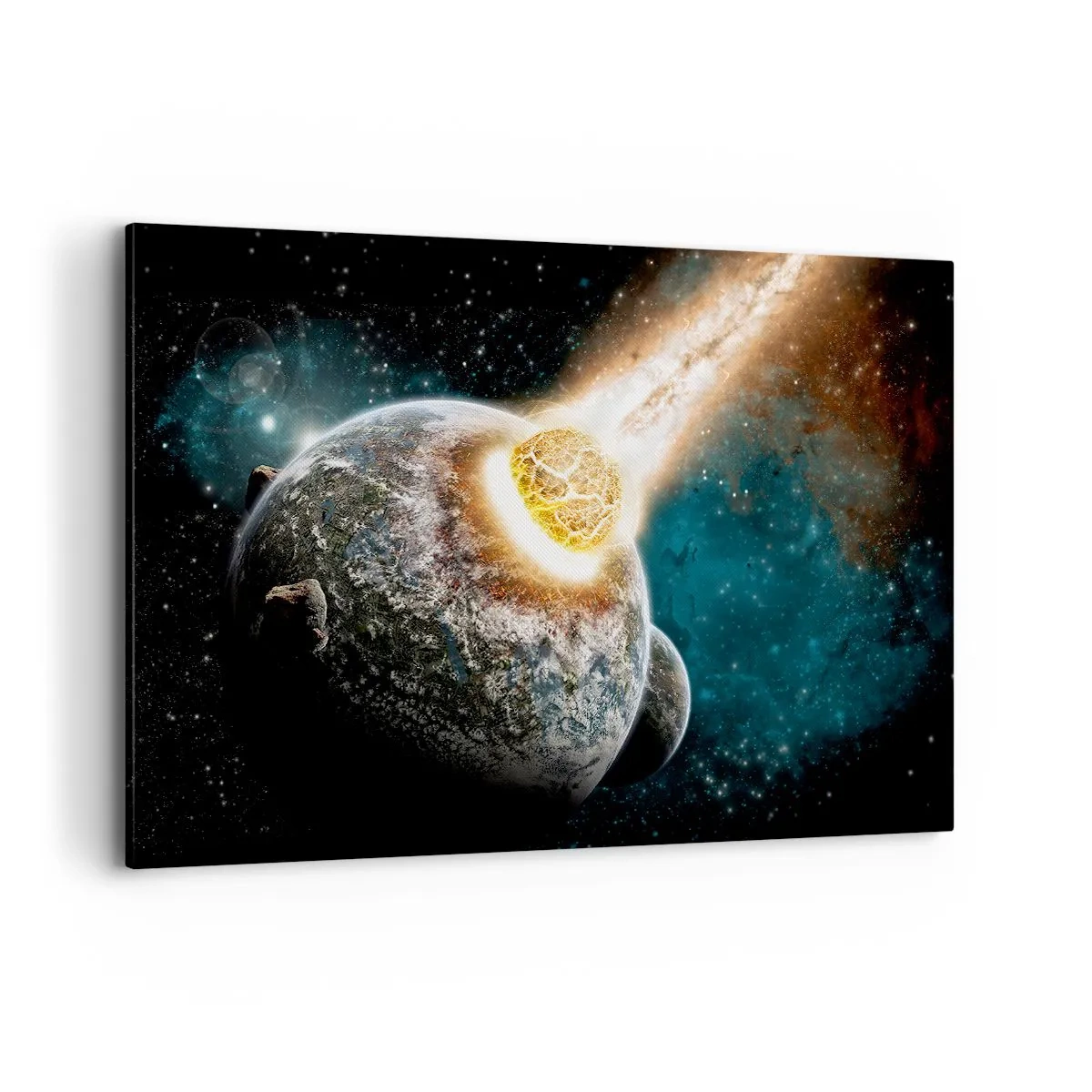 Quadro em tela - Extinção ou nascimento? - 120x80 cm