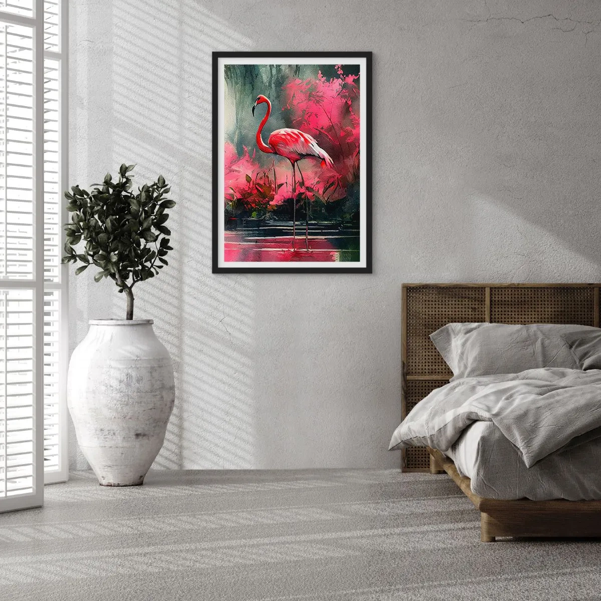Pôster com moldura preta - Uma lição de graça natural - 61x91 cm