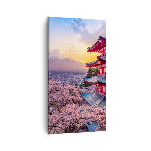 Quadro em tela - A essência do espírito japonês - 55x100 cm