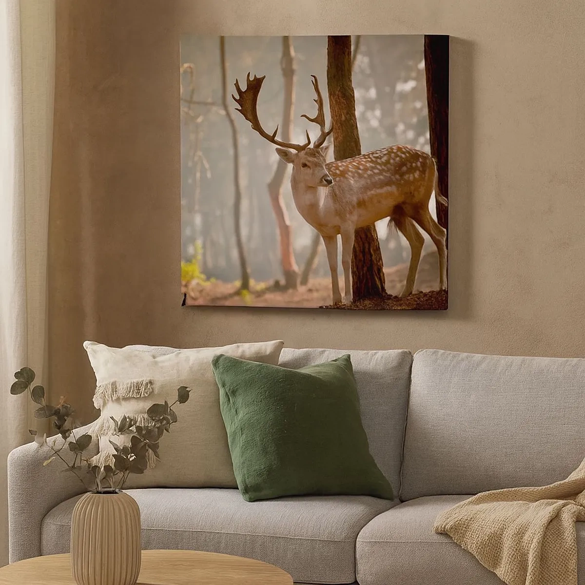 Quadro em tela - A Luz da Juventude - 30x30 cm