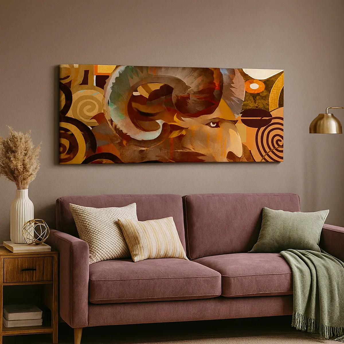 Quadro em tela - Magia - religiões - rituais - 30x30 cm