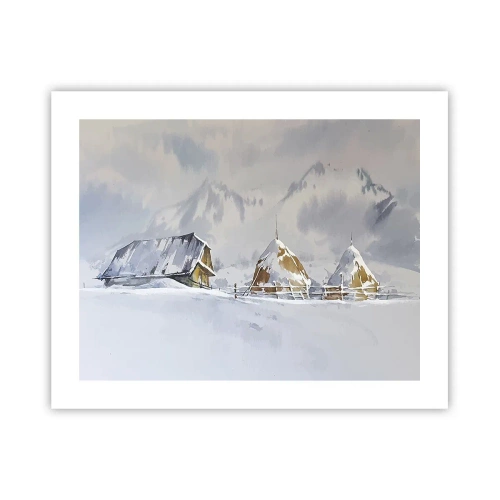 Pôster - No vale nevado - 50x40 cm