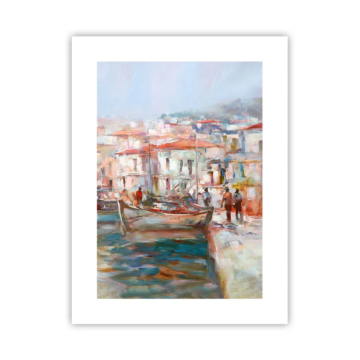 Pôster - Férias em pastel - 30x40 cm