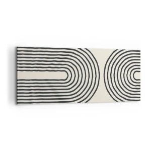 Quadro em tela - Em um momento... - 120x50 cm