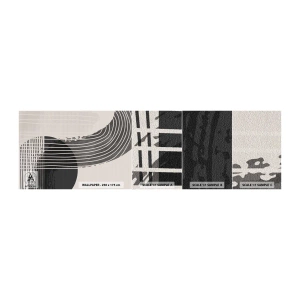 Amostra de papel de parede autocolante Deluxe Sticker - Ida e volta - Minimalismo, Abstração, Pedaço - 100x30 cm