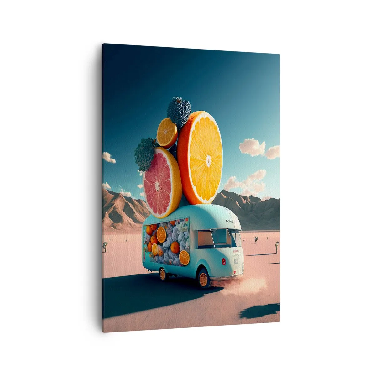 Quadro em tela - O sabor das férias - 70x100 cm