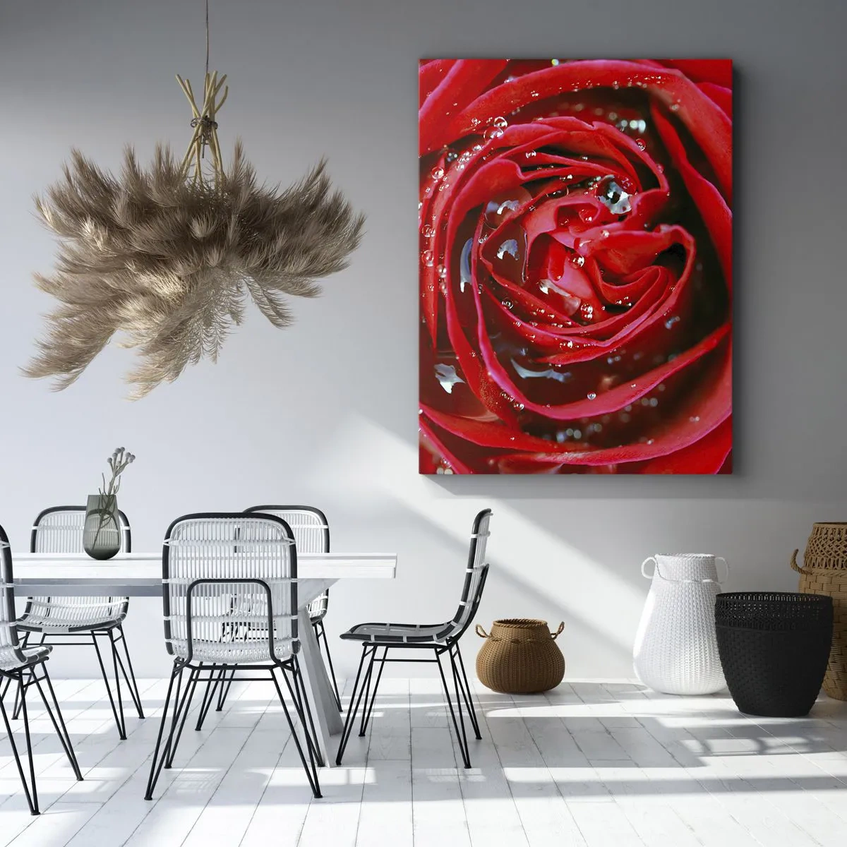 Quadro em tela - Em gotas de orvalho - 50x70 cm