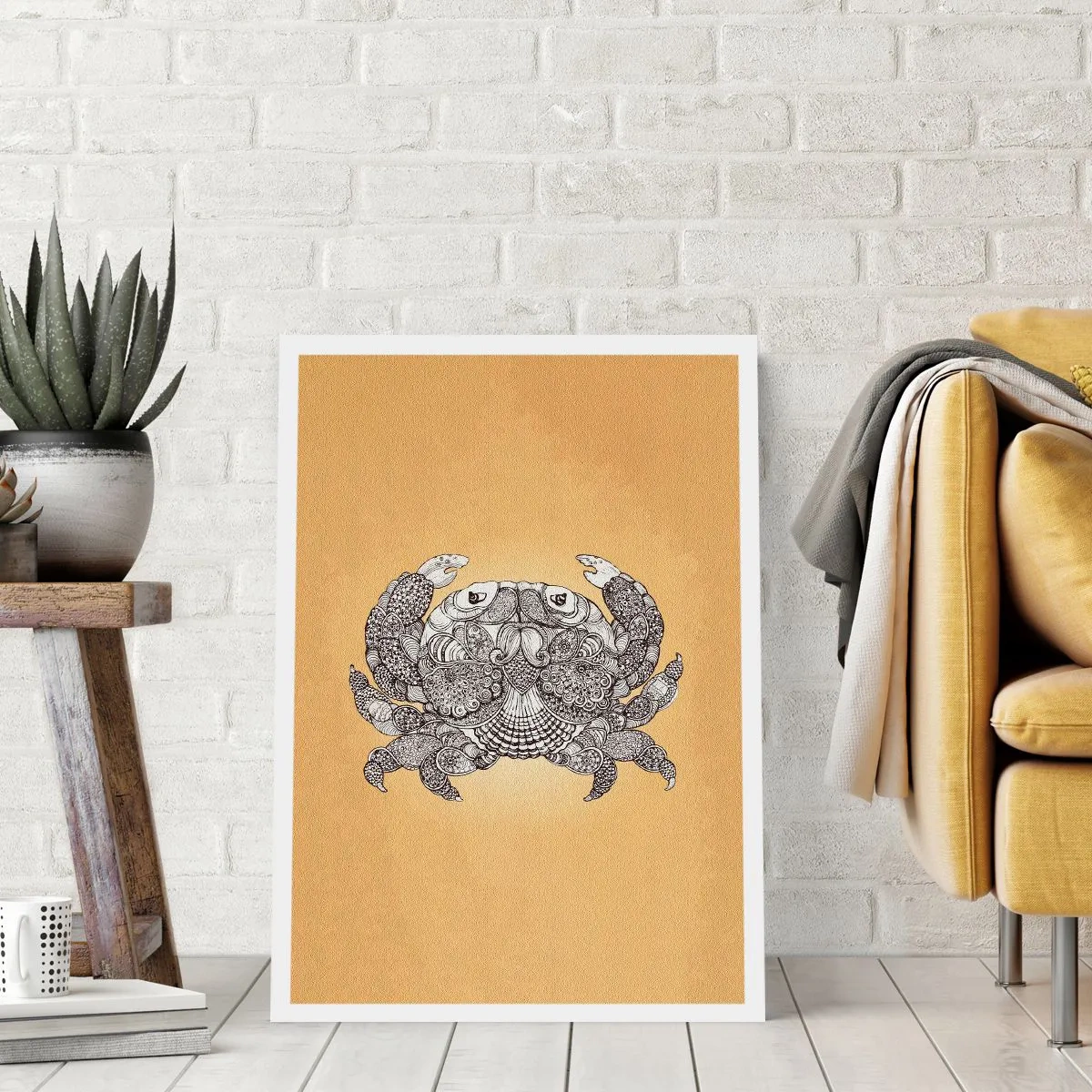 Pôster - Contos do Sr. Caranguejo - 40x50 cm