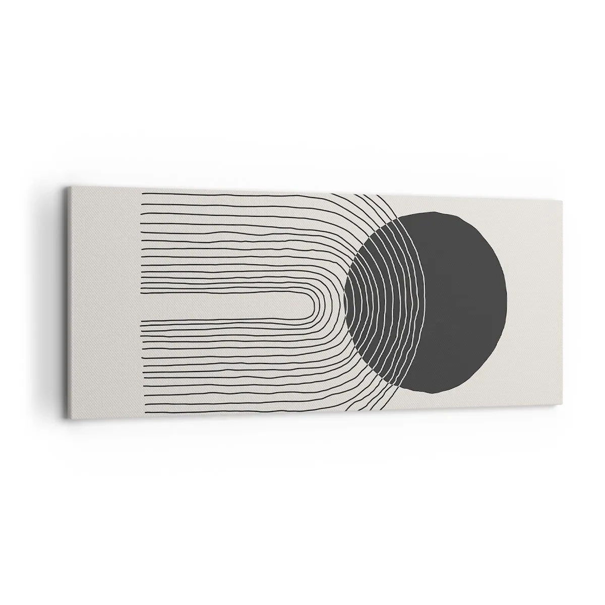 Quadro em tela - Tremores e confiança - 120x50 cm