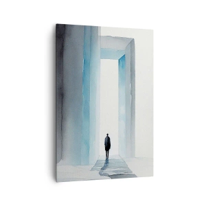 Quadro em tela - Viva sem limites - 70x100 cm