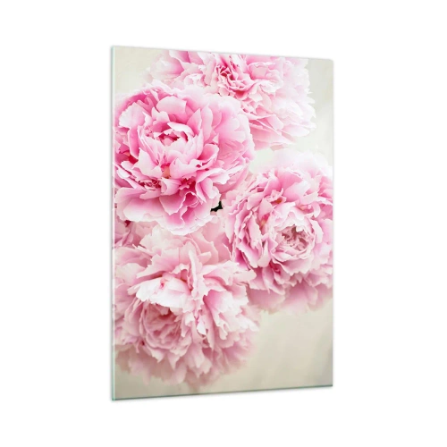 Quadro em vidro - Em esplendor rosa - 50x70 cm