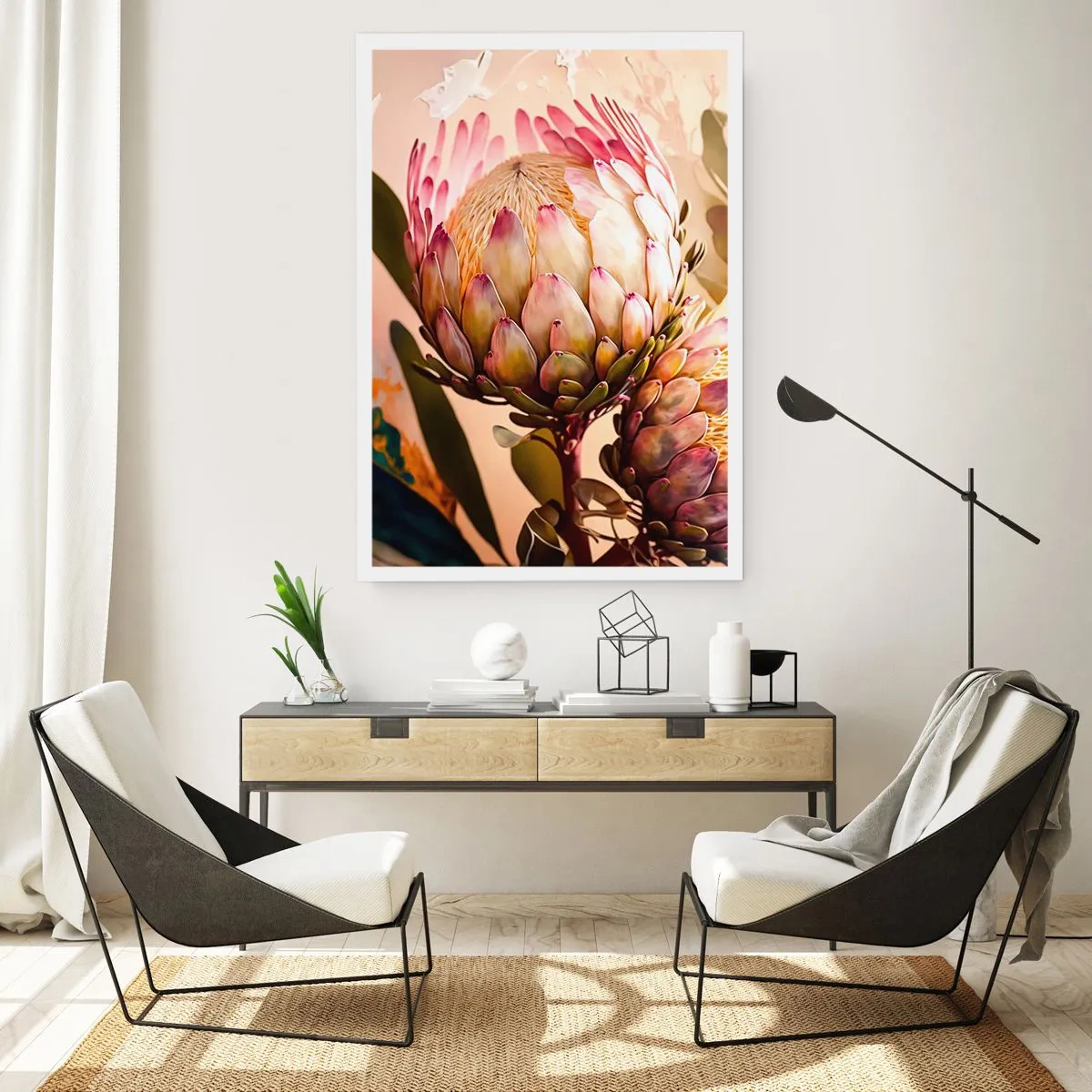 Pôster - Abraçado com ternura - 70x100 cm