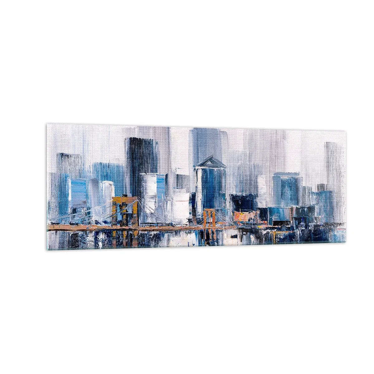 Quadro em vidro - Impressão de Nova York - 140x50 cm
