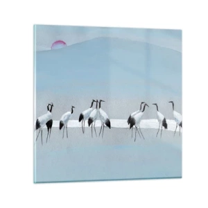 Quadro em vidro - Depois de um dia quente - 60x60 cm