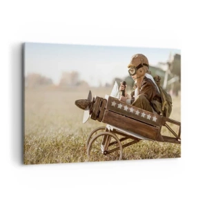 Quadro em tela - O início rumo a um sonho - 120x80 cm