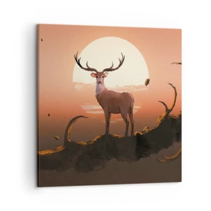 Quadro em tela - Esta noite é diferente de qualquer outra - 50x50 cm