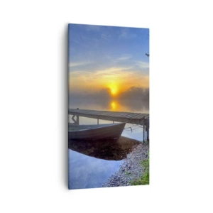 Quadro em tela - Como o comum se transforma em mágico - 55x100 cm