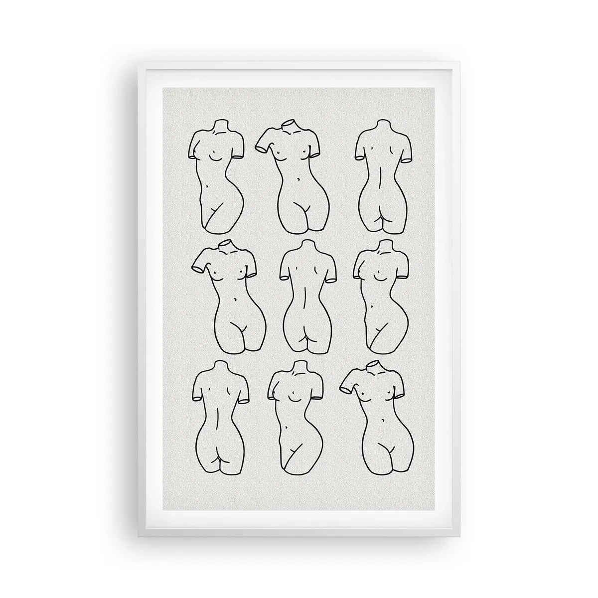 Pôster em moldura branca - Apenas Vênus - 61x91 cm