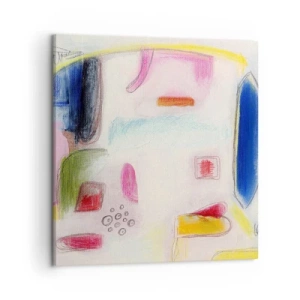 Quadro em tela - Mais convexo do que côncavo ou plano - 50x50 cm