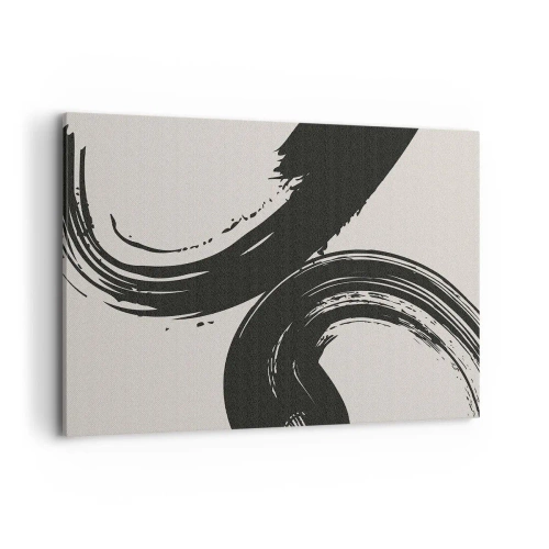 Quadro em tela - Varrer e circular - 120x80 cm