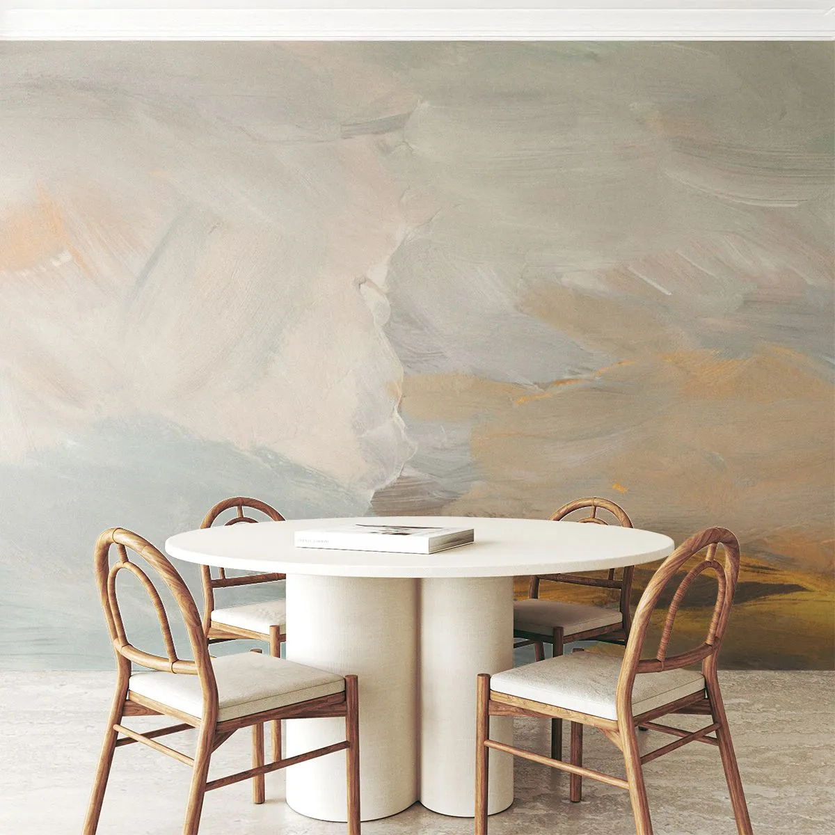 Papel de Parede Standard Eco - Abstração – a terra da gentileza - Pedaço, Brilhante, Minimalista - 250x175 cm