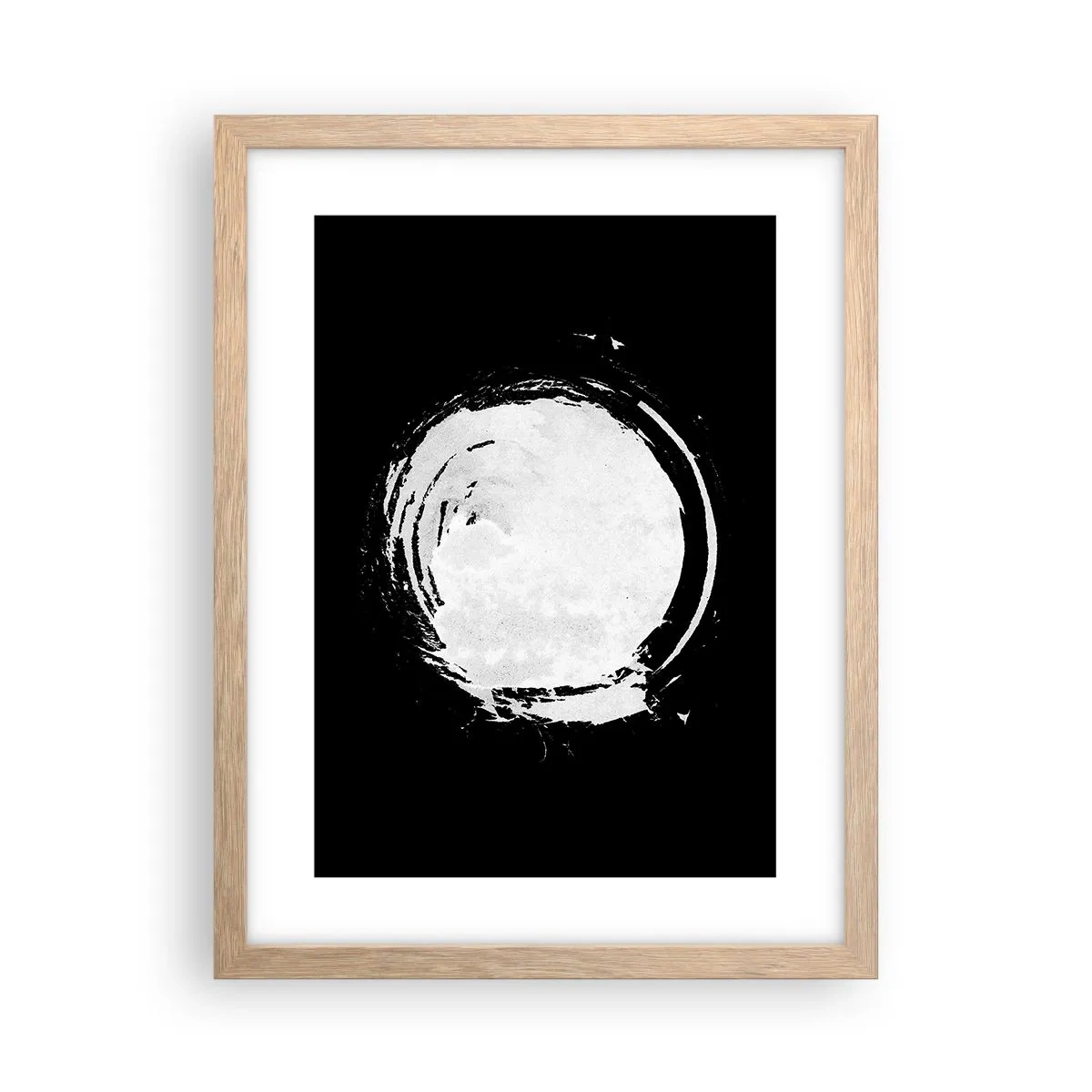 Pôster com moldura de carvalho claro - Boa saída - 30x40 cm