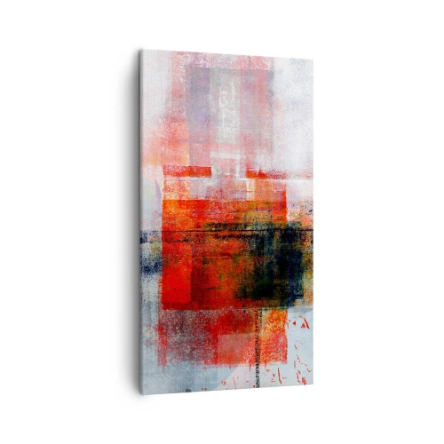 Quadro em tela - A composição brilha - 45x80 cm