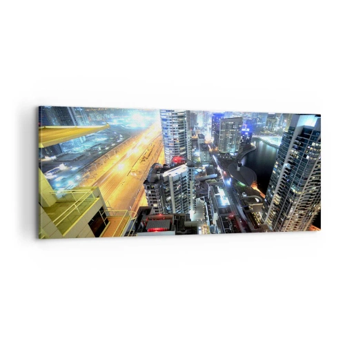 Quadro em tela - Milagre no deserto - 100x40 cm