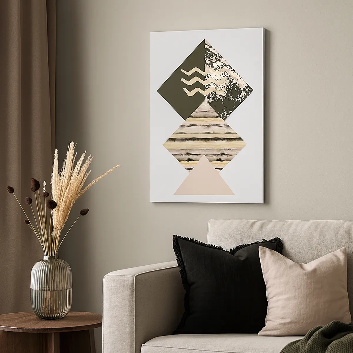 Quadro em tela - Não é tão simples assim - 50x70 cm