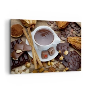 Quadro em tela - Da fábrica de chocolate de conto de fadas - 120x80 cm