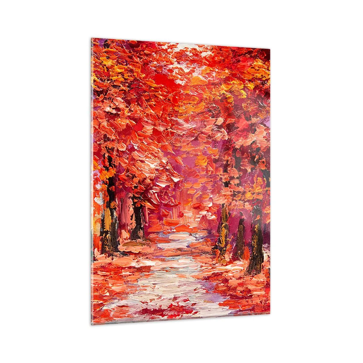 Quadro em vidro - Impressão de outono - 50x70 cm