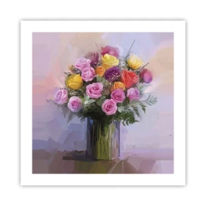 Pôster - Beleza retida - 50x50 cm