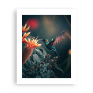 Pôster - Uma vida verdadeiramente colorida - 40x50 cm