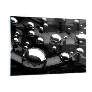 Quadro em vidro - Das profundezas negras - 120x80 cm