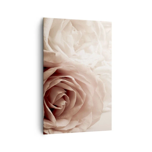 Quadro em tela - No coração de uma rosa - 80x120 cm