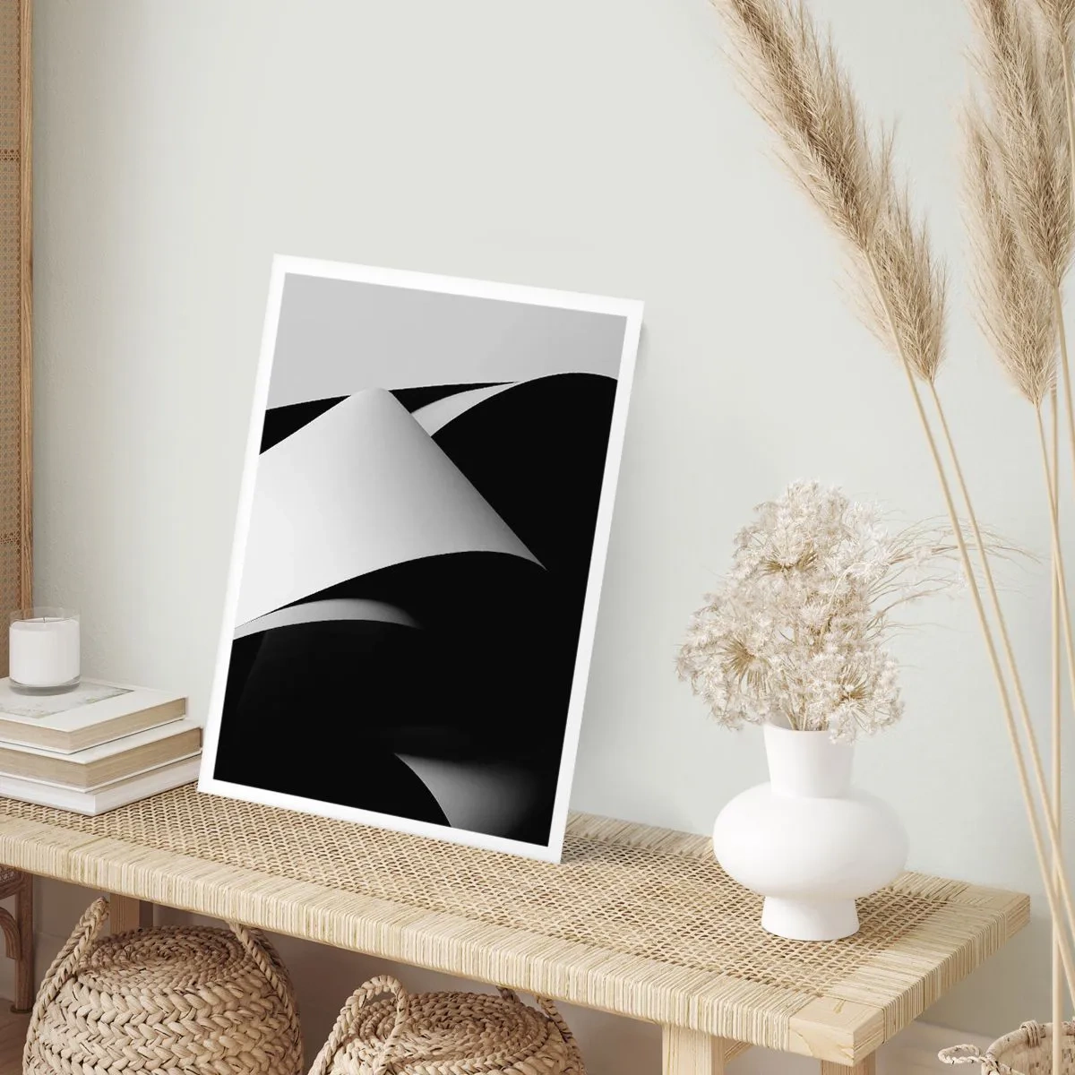 Pôster - Planos de luz das profundezas da sombra - 50x70 cm