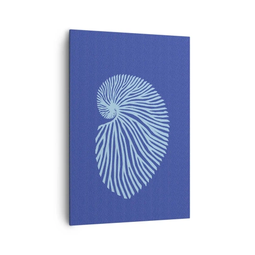 Quadro em tela - O nascimento da concha - 70x100 cm