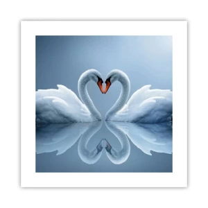 Pôster - Hora do amor - 40x40 cm