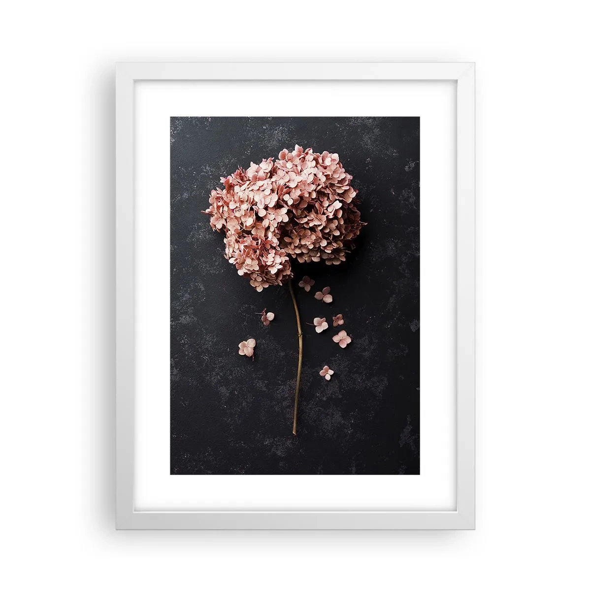 Pôster em moldura branca - Um sinal verdadeiramente romântico - 30x40 cm