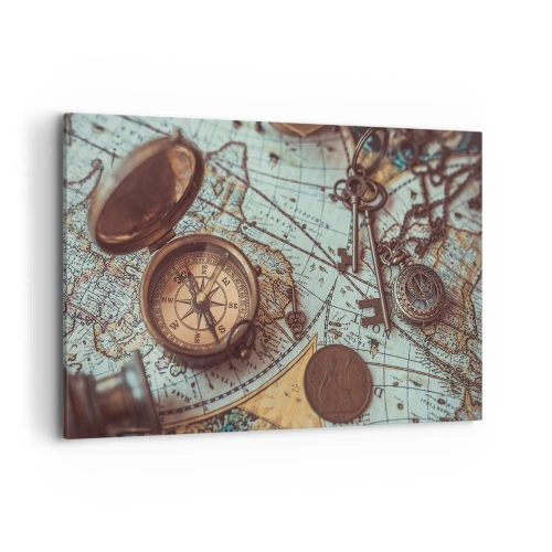 Quadro em tela - Para o aventureiro - 120x80 cm