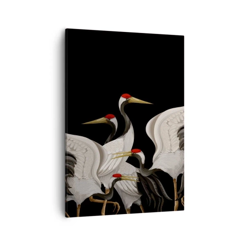 Quadro em tela - Assuntos de aves - 50x70 cm