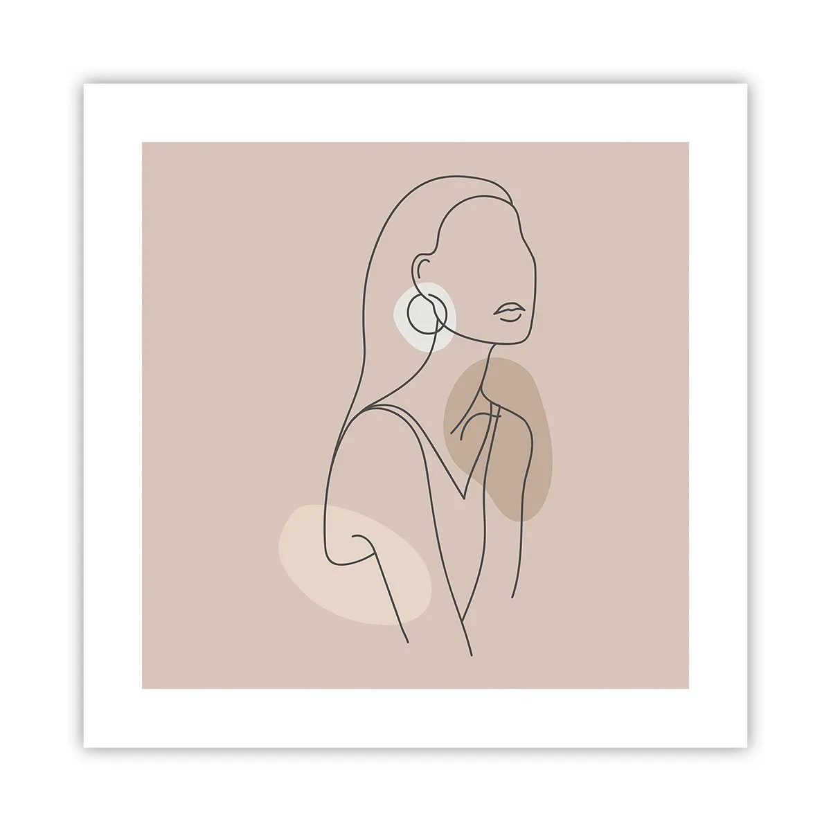 Pôster - Um ícone da feminilidade - 40x40 cm