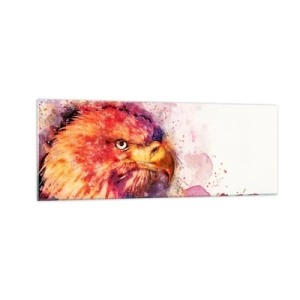 Quadro em vidro - Não quer saber o que estou a pensar - 140x50 cm