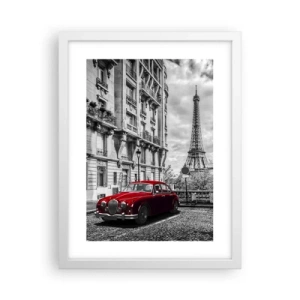 Pôster em moldura branca - Predador na cidade - 30x40 cm