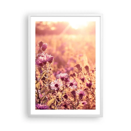 Pôster em moldura branca - Antes do verão acabar - 50x70 cm