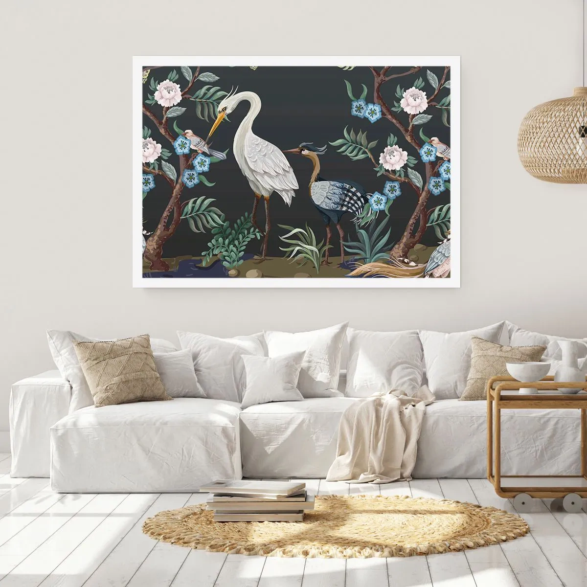 Pôster - Desfile de pássaros - 100x70 cm