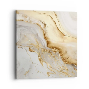 Quadro em tela - Abstração: beleza e bondade - 30x30 cm