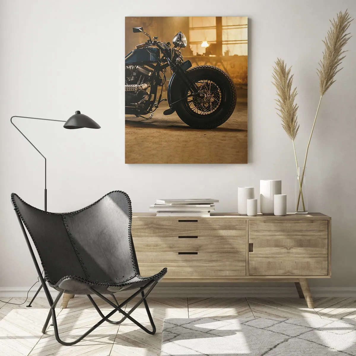 Quadro em vidro - Tudo posso - 50x70 cm